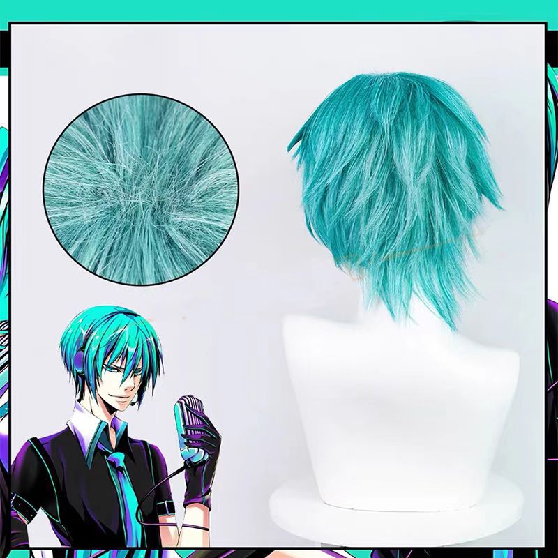Mikuo Cosplay Wig Anime Miku B - đánh giá và giá Anime Cosplay Blue Hair