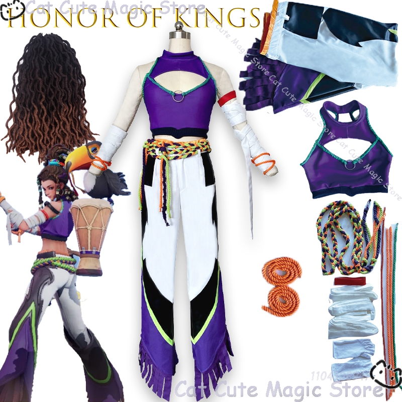 honor Of Kings Girlypop Mayene - đánh giá và giá Anime Cosplay Kostüm