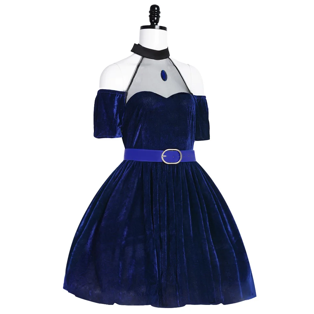Anime Alien Stage Mizi Sua Cos - đánh giá và giá Anime Cosplay Blue Hair