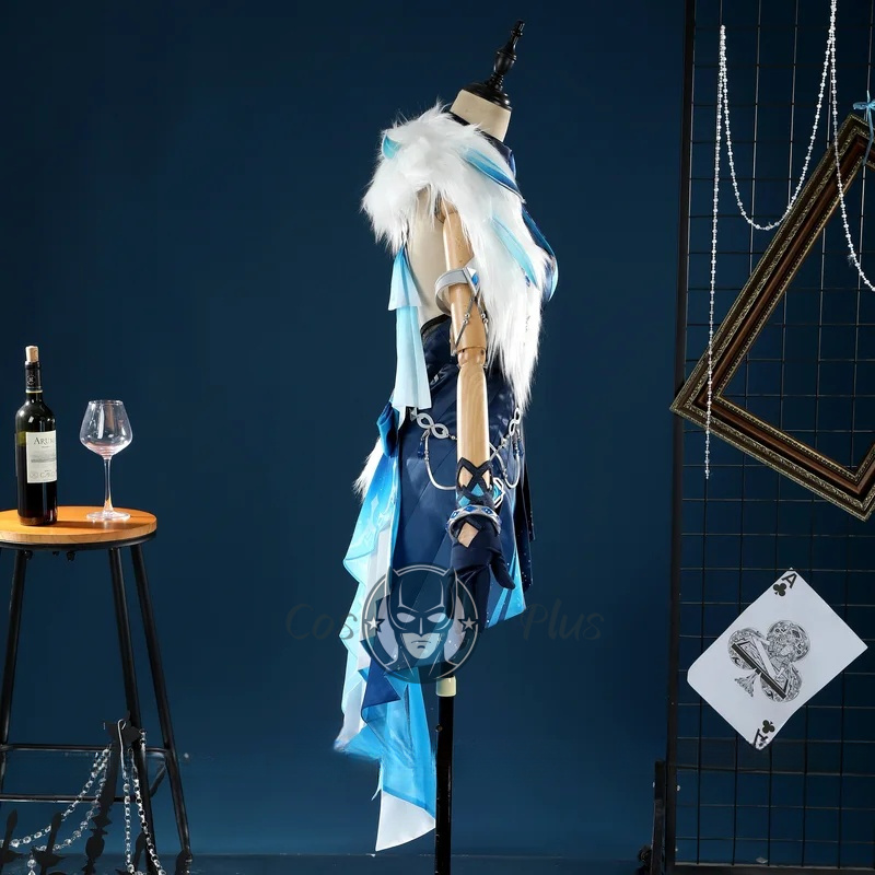 Genshin Impact Yelan Cosplay C - đánh giá và giá Anime Cosplay Girl Costume