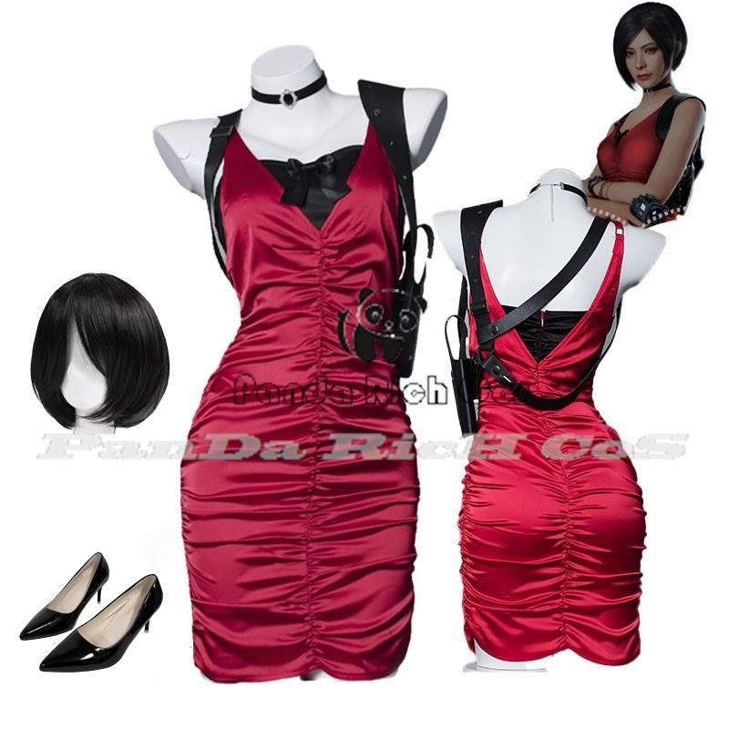 Female Resident 4 Ada Wong Cos - đánh giá và giá Anime Cosplay Japanese Girl