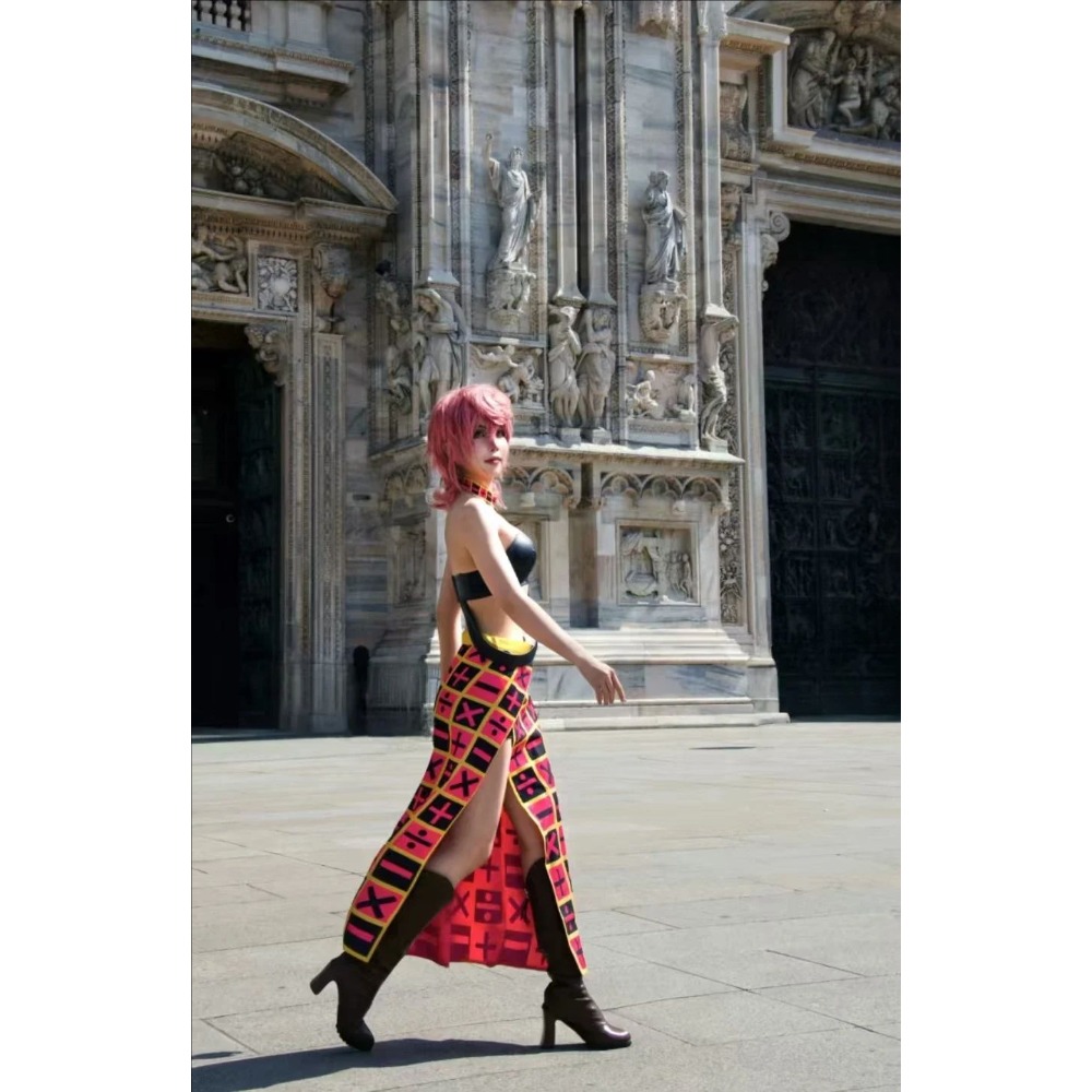 Women's JoJo's Bizarre Adventu - đánh giá và giá Anime Cosplay Photoshoot