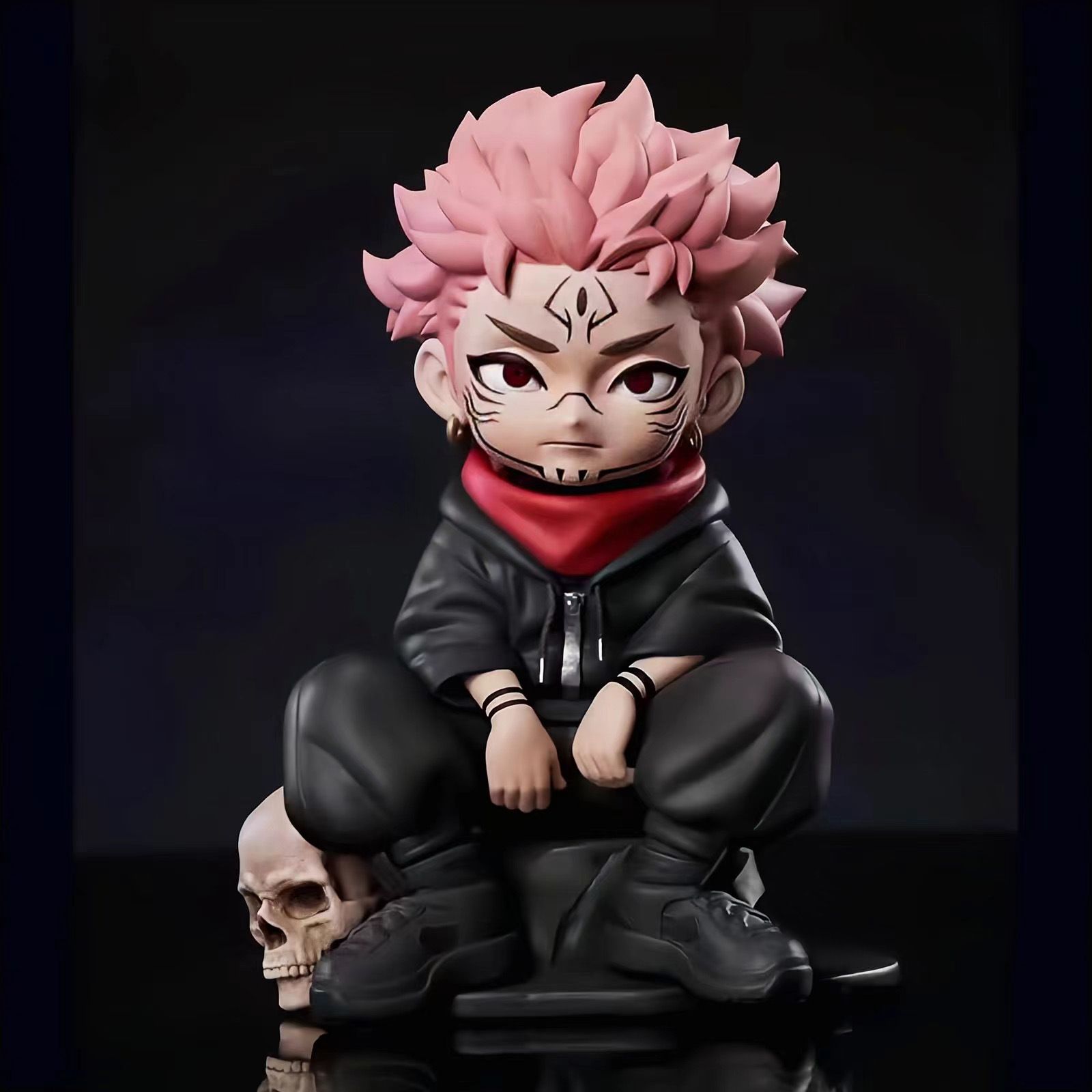 Jujutsu Kaisen figure - crouch - đánh giá và giá Anime Cosplay Gojo