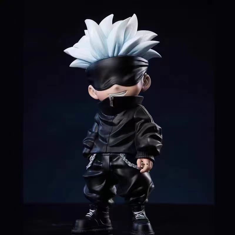 Jujutsu Kaisen figure - crouch - đánh giá và giá Anime Cosplay Gojo