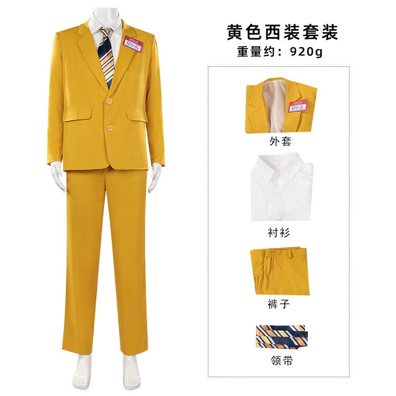 Men Horror Theme Yellow Suit S - đánh giá và giá Anime Cosplay Name